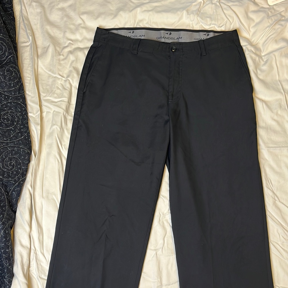Mens GrandSlam golf pants ( black ) 34 x 34